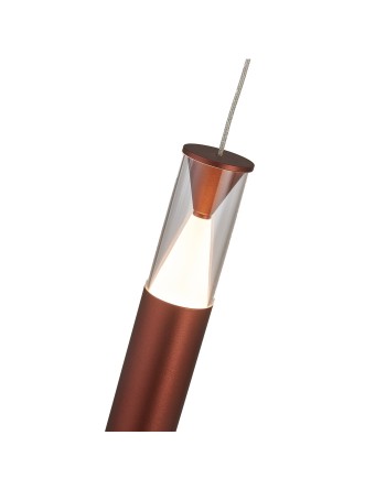 SPARK * COLGANTE 1L LED 7W - Oro rosado